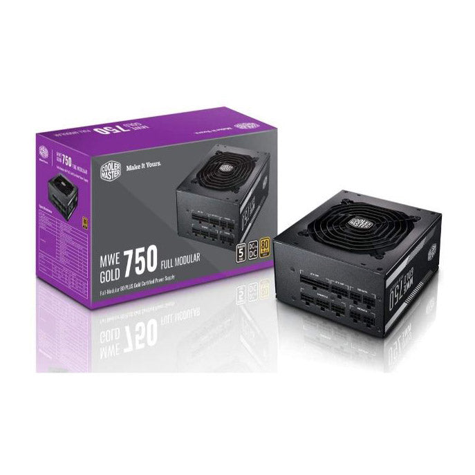 Cooler Master MWE GOLD 750W - V2 Full Modular 80 Plus Gold Power Supply