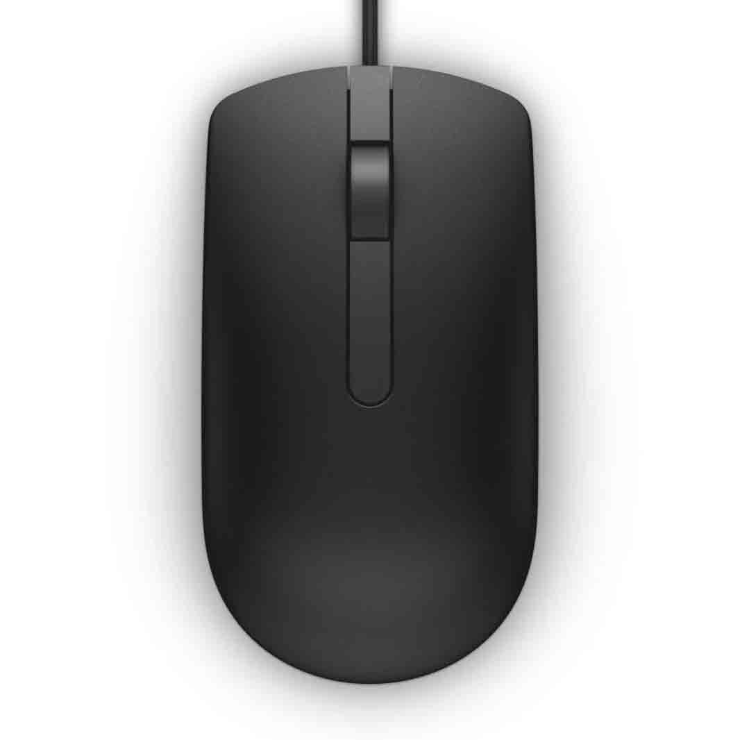 Dell Wired Mouse MS116 - Black