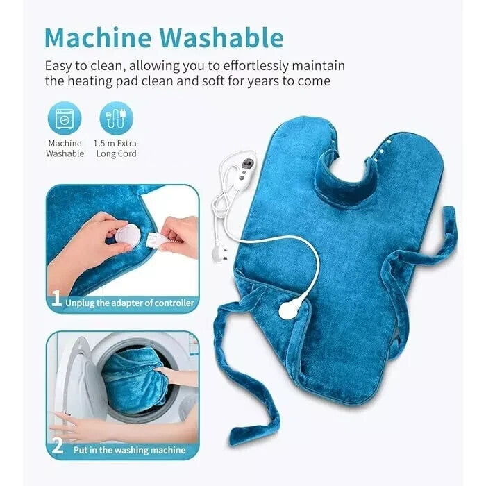 Hosome Electric Heating Pad for Neck Shoulder Back Warmer Pain Muscle Relief