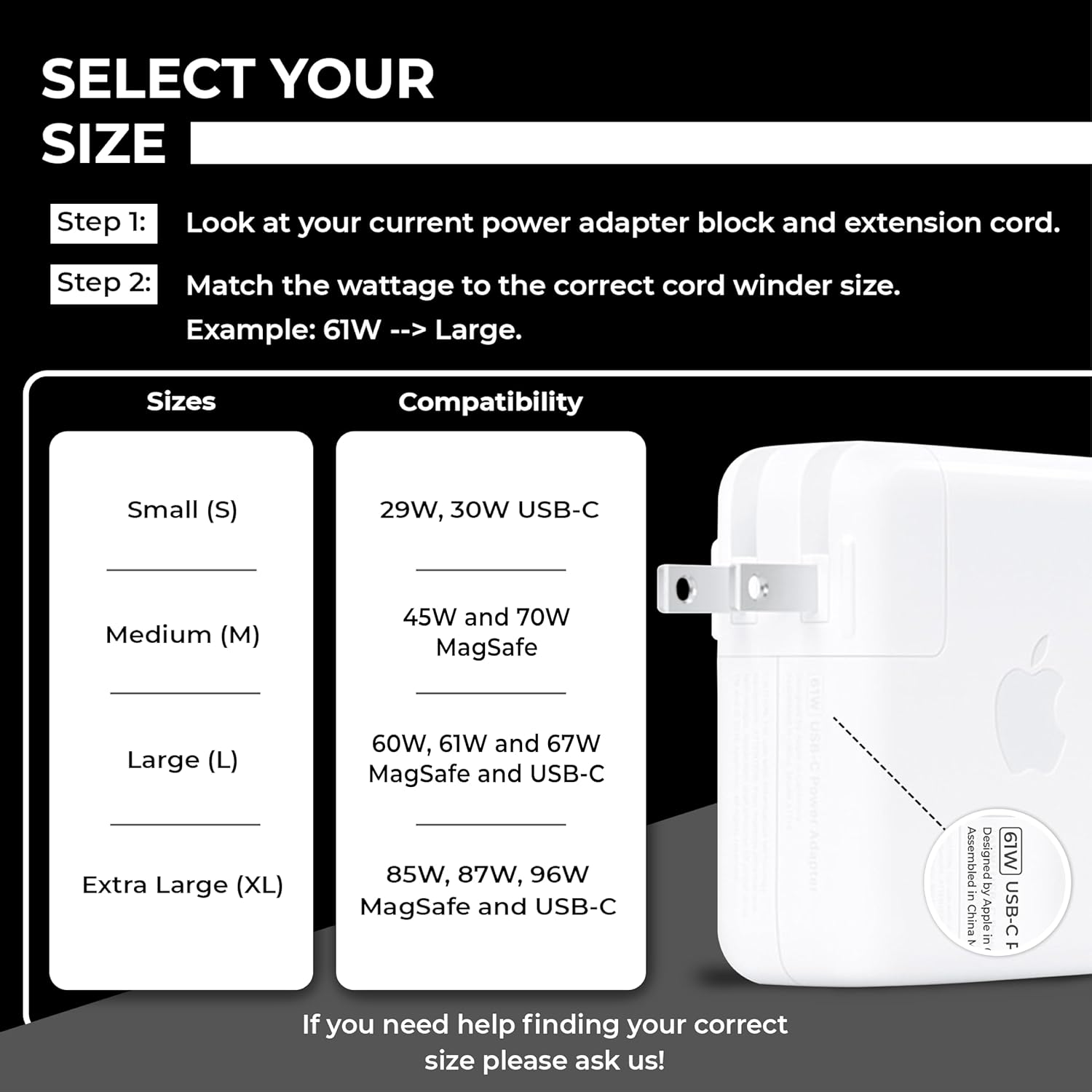 HumanCentric MacBook Cable Winder Large