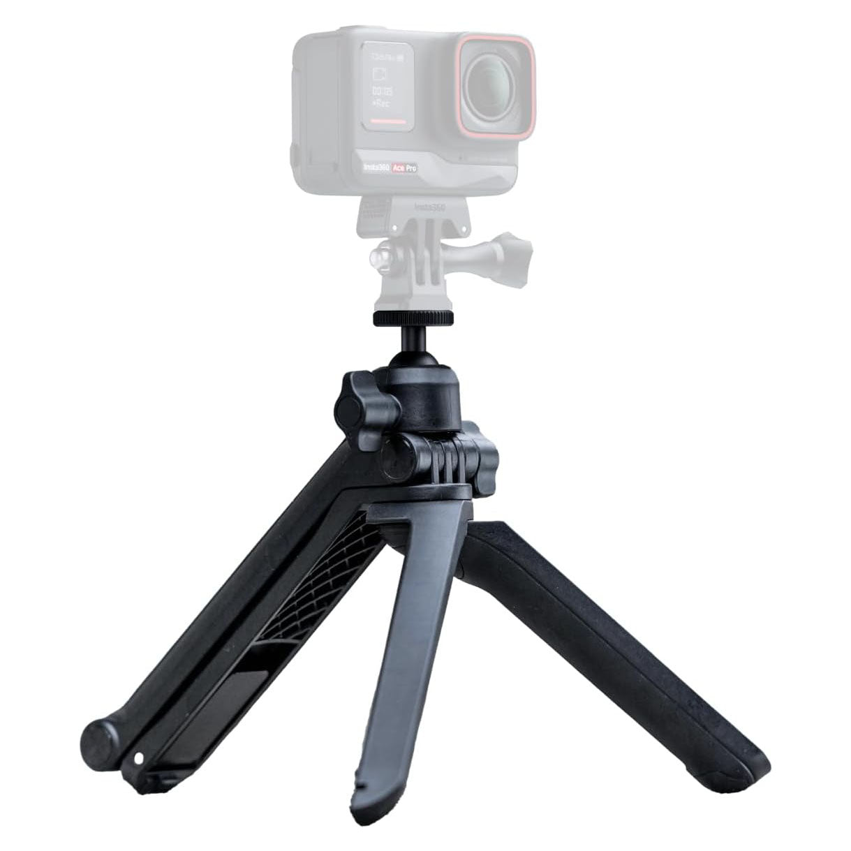 Insta360 Multi Mount, All-in-One Camera Rig, Tripod, Selfie Stick & Magic Arm, 360 Ball Joint for Adjustable Angles, Compatible with Insta360 Ace/GO/Link/X Series, Black