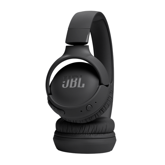 JBL Tune 520 BT Wireless On-Ear Headphones with JBL Pure Bass Sound, Bluetooth 5.3, Hands-Free Calls and 57-Hour Battery Life, Black