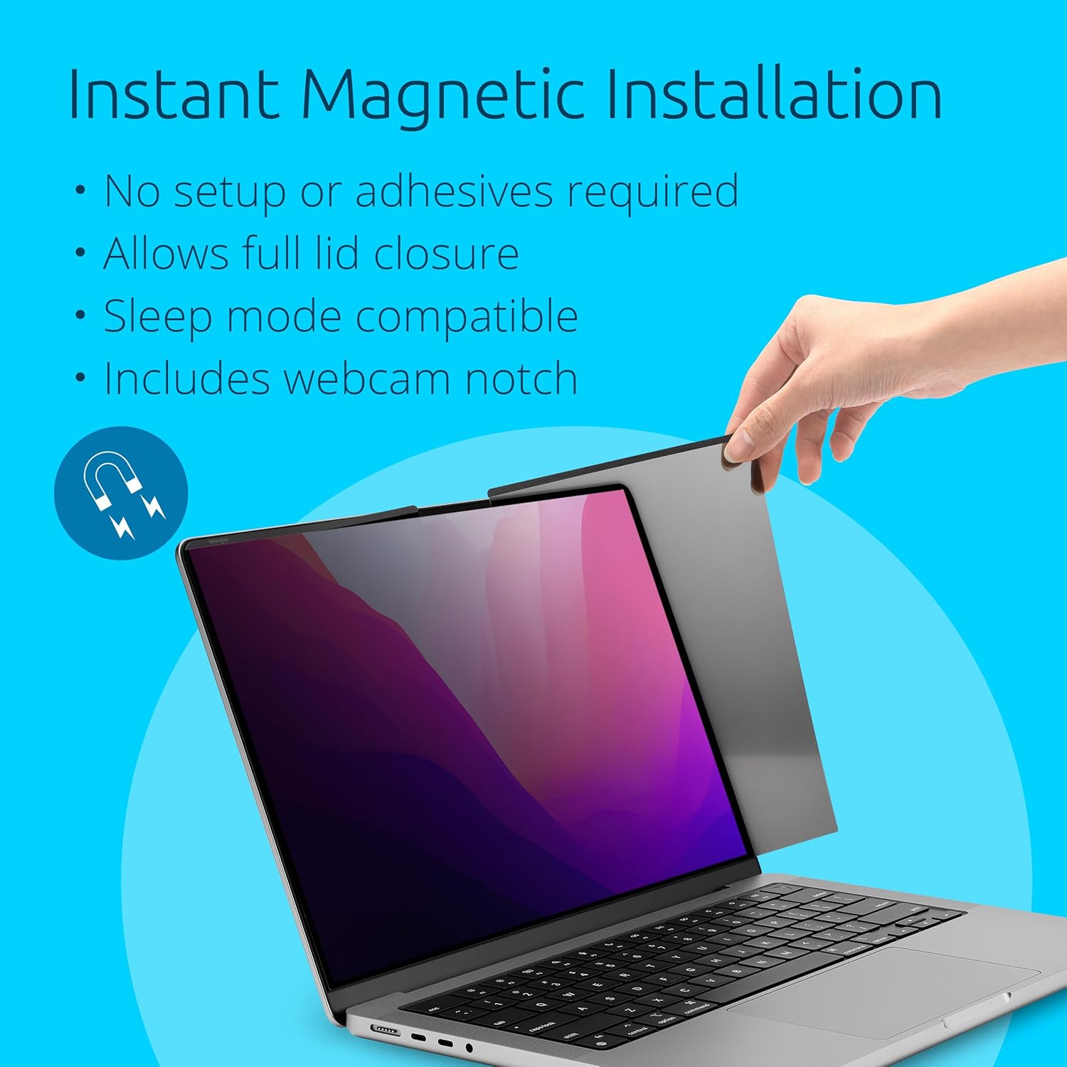 Kensington Ultra Thin Magnetic Privacy Screen for MacBook Pro 16" (2021)
