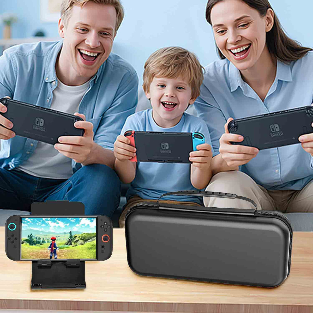 OCYEMY 20 in 1 Carrying Case and Accessories for Nintendo Switch 2