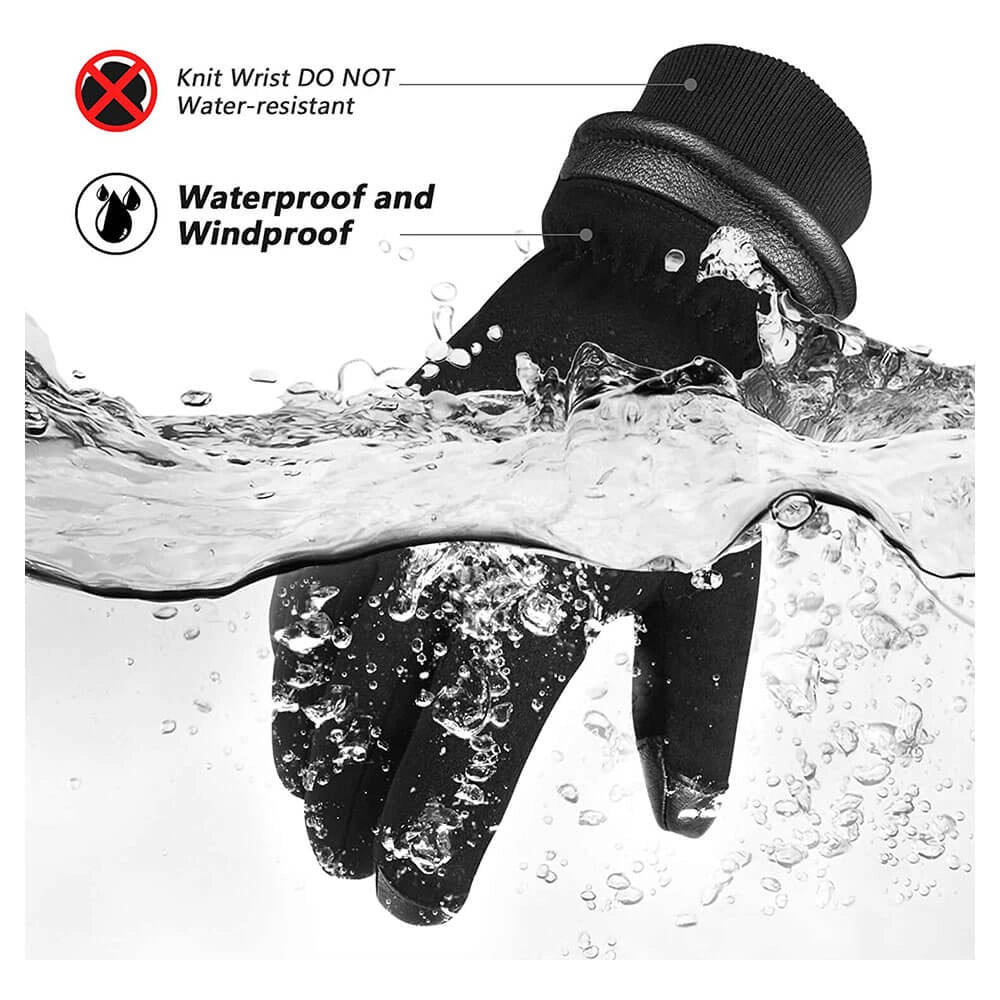OZERO Waterproof Winter Gloves Thermal in Cold Weather UK Imported
