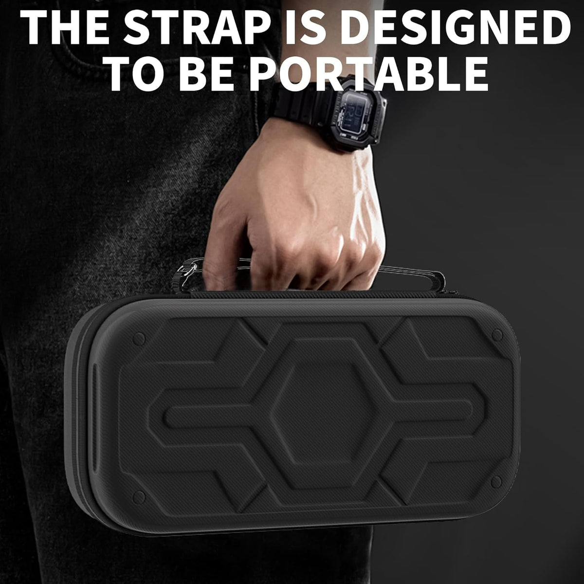 RHOTALL Switch 2 Carrying Case Compatible with Nintendo Switch 2, Protective Fashionable & Portable Carrying Travel Case with 10 Game Cartridge Slots for Charger and Accessories