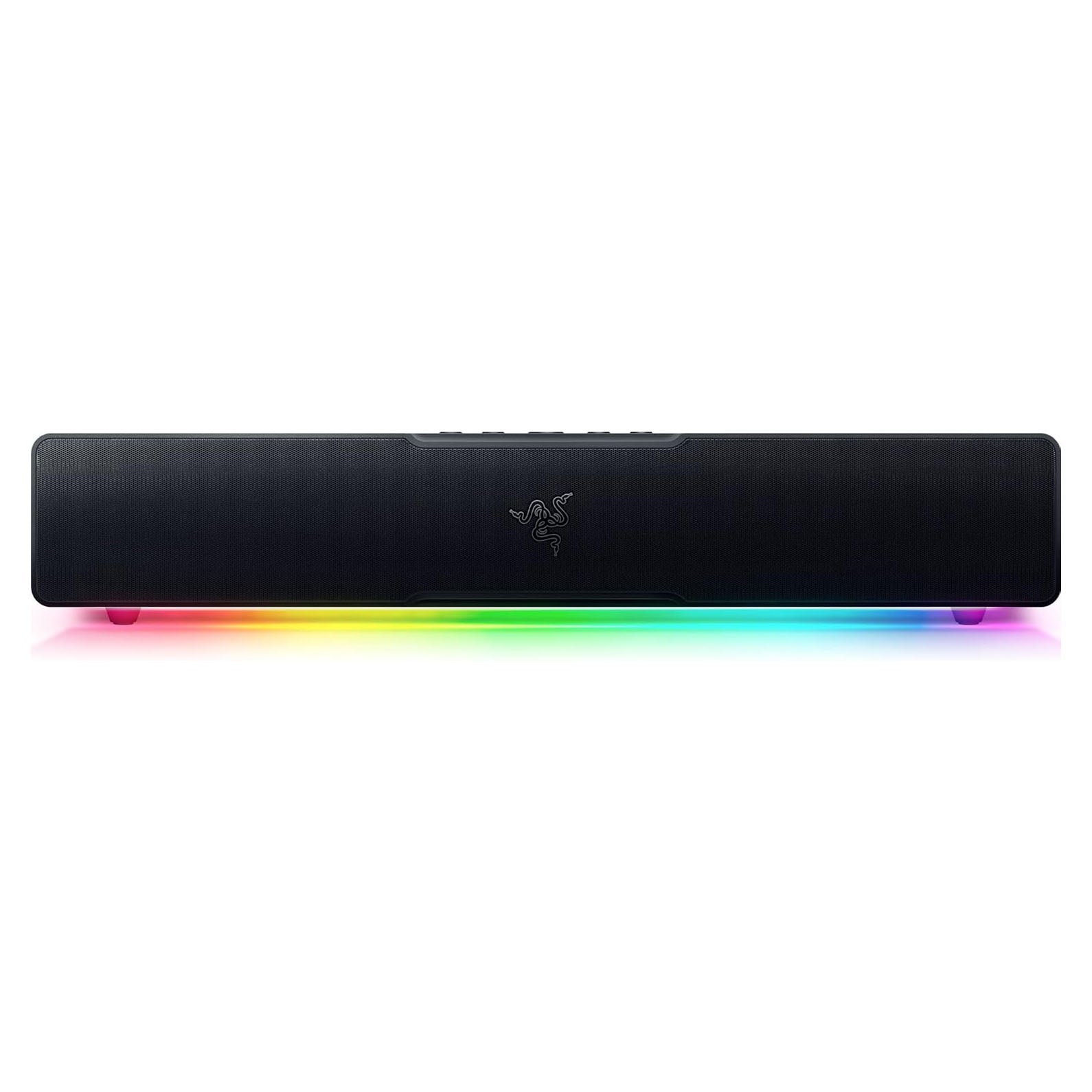 Razer Leviathan V2 X PC Soundbar with Full-Range Drivers - Compact Design - Chroma RGB - USB Type C Power and Audio Delivery - Bluetooth 5.0 - for PC, Laptop, Smartphones, Tablets & Nintendo Switch