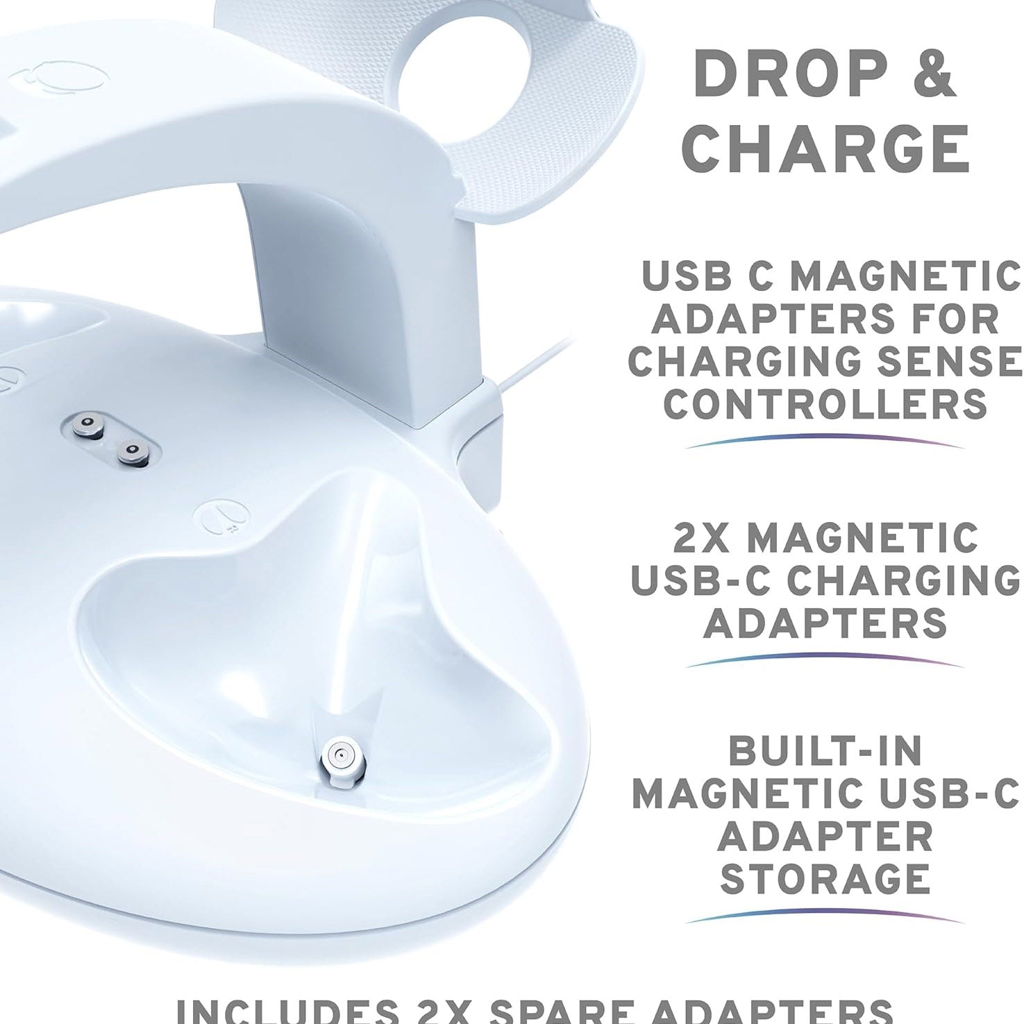 STEALTH Magnetic Drop & Charge Charging Station And Storage - For PSVR2