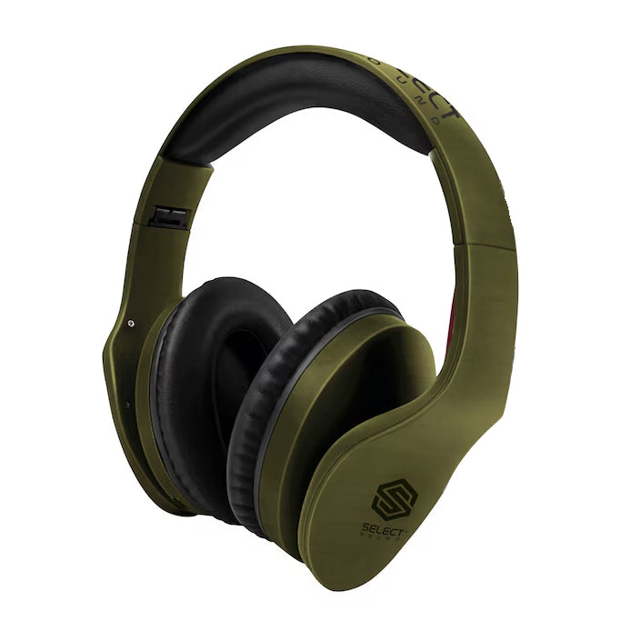 Select Sound Scape BTH025 DJ-type Bluetooth Headphones with FM Radio