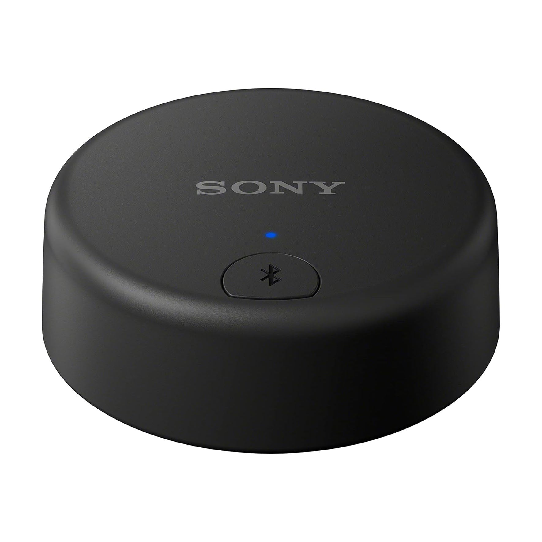 Sony WLA-NS7 Wireless Bluetooth Transmitter - Dolby Atmos Surround Sound on Sony Headphones and BRAVIA TVs, Bluetooth, USB and Optical Cable Connection, 360 Spatial Sound Personalizer, Black