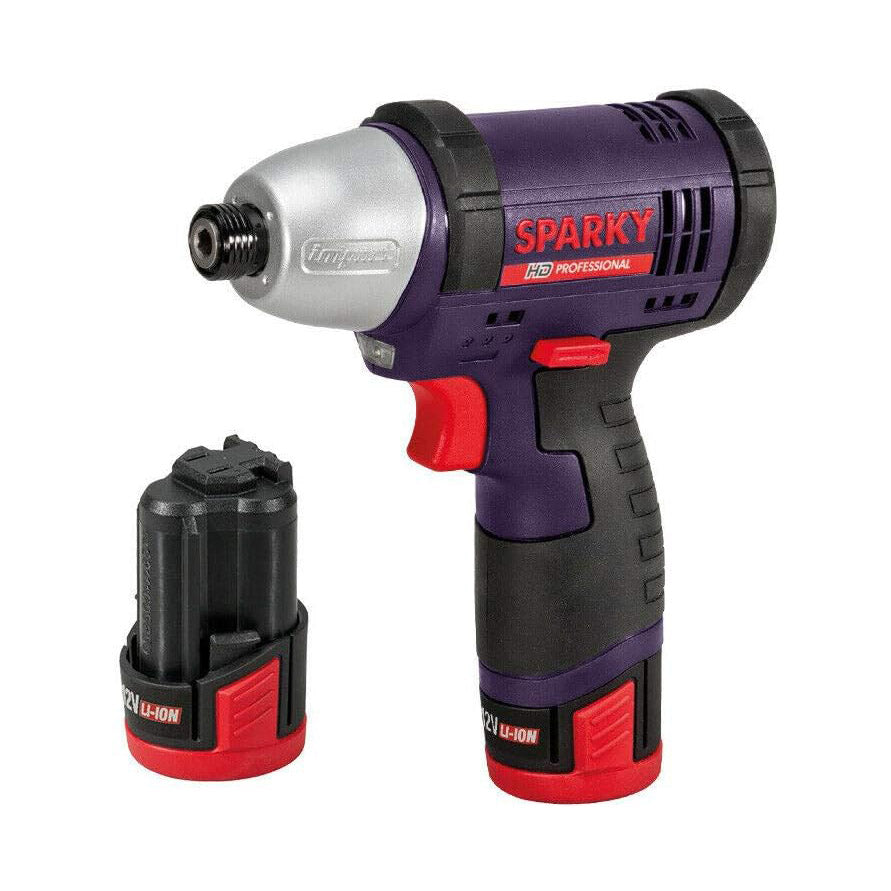 Sparky Cordless Impact Driver Drill GUR 12Li Power Tools | 2 x 1.5Ah Batteries