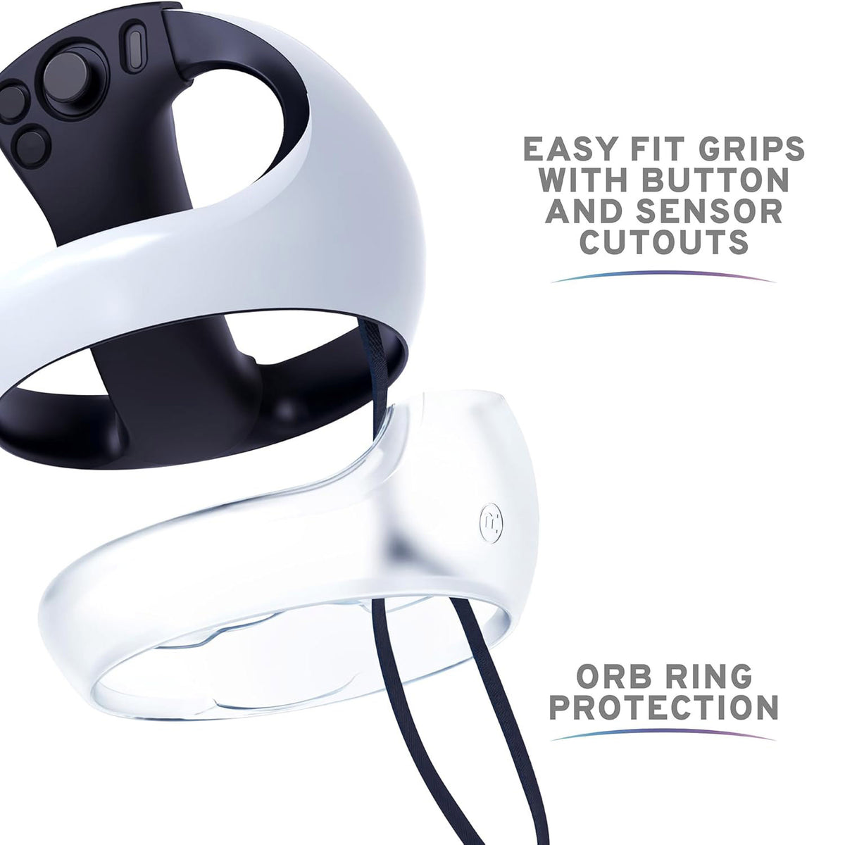 Stealth Sense Controller Grip Kit Compatible with PSVR2 - with enhanced grip and comfort