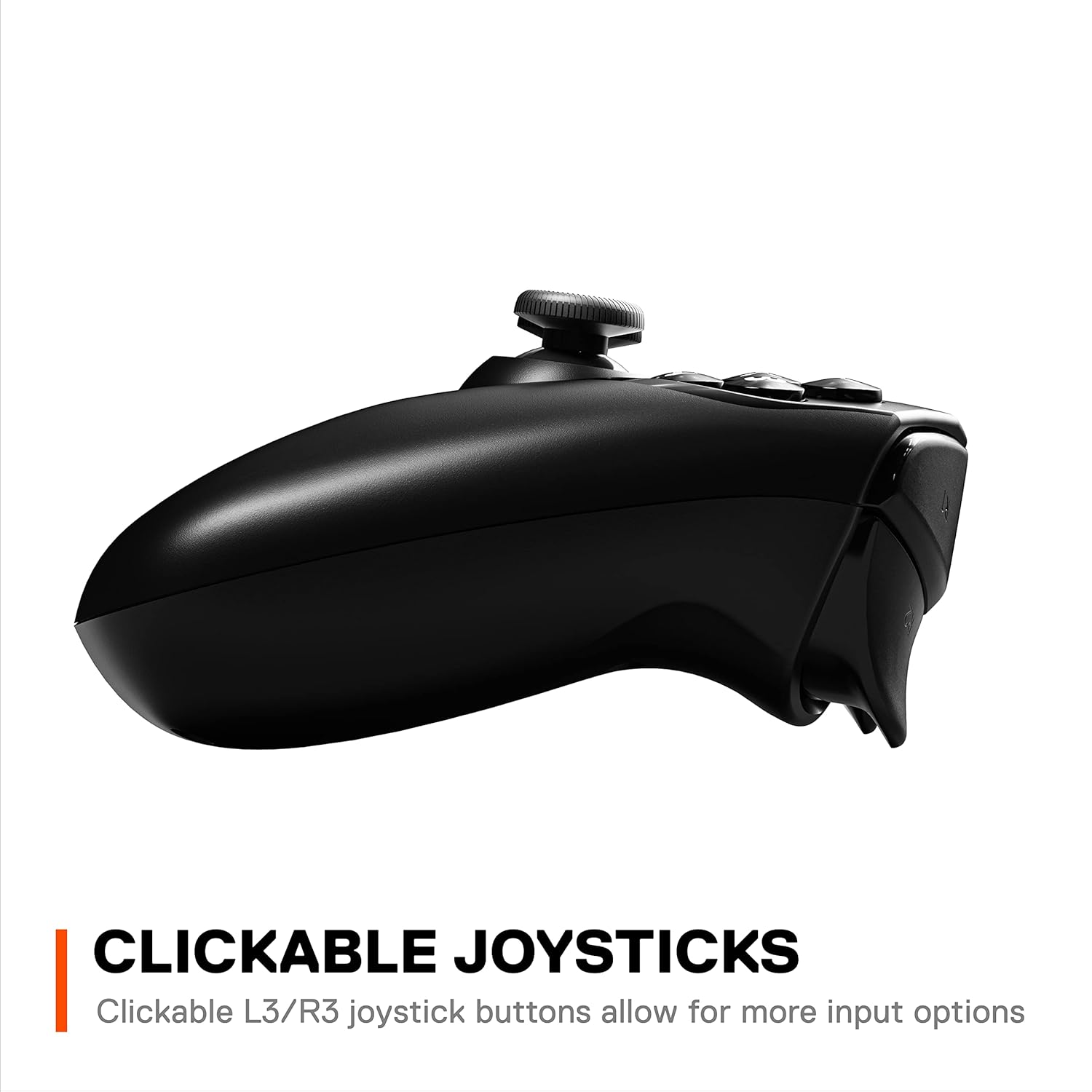 SteelSeries Nimbus+ Bluetooth Mobile Gaming Controller with iP Mount, 50+ Hour Battery Life