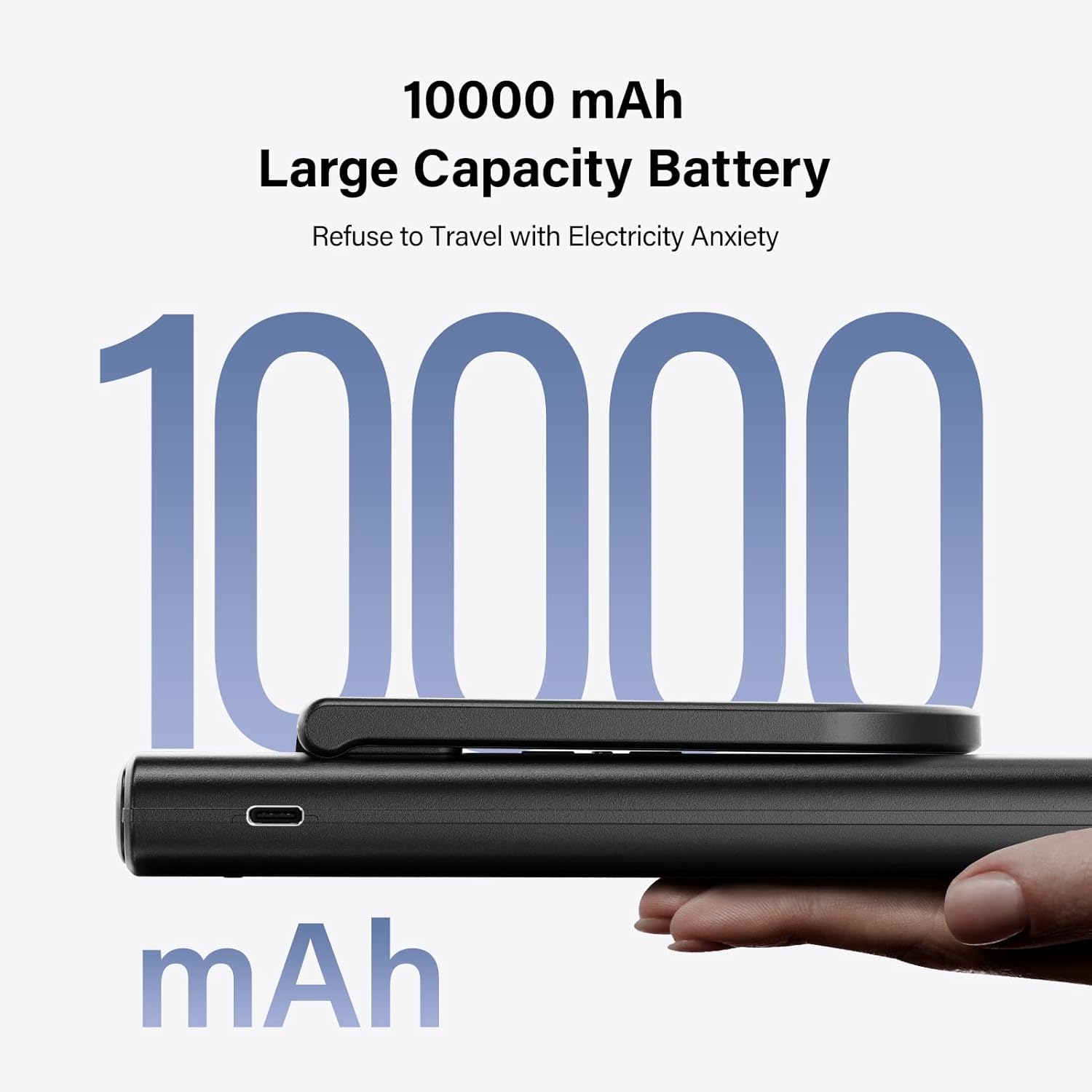 SwanScout Portable Charging Station for Appl, 10000mAh Foldable Wireless Charger for iPhon 15/14/13/12/Series, Appl Watch Ultra 2/9/8/7/5/4/3/SE