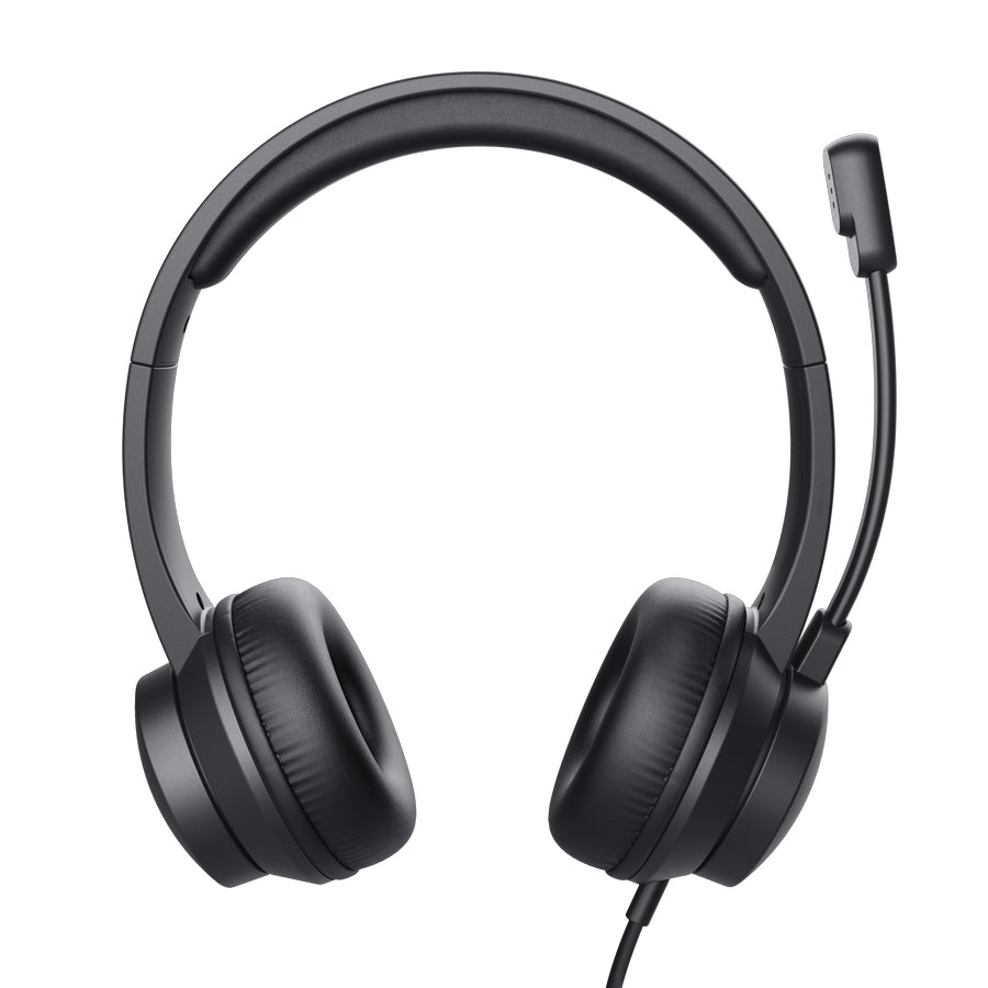 TRUST Ayda On-Ear USB PC Headset With Noise-Cancelling Microphone