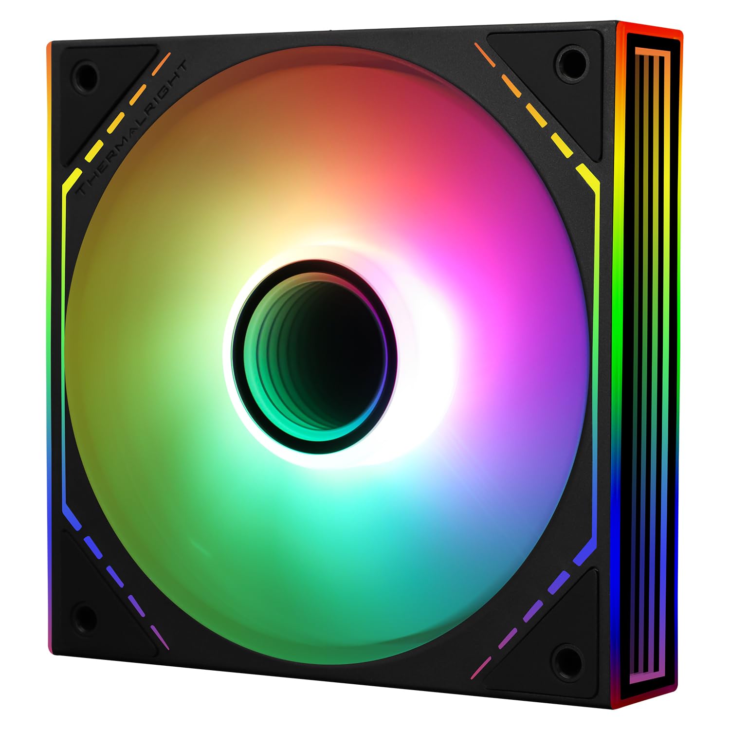 Thermalright TL-M12-S Case Fan 120mm ARGB CPU Cooler Fan Comes with ARGB Mirror Light Effect,PC PWM Silent Fan with 1500RPM Speed