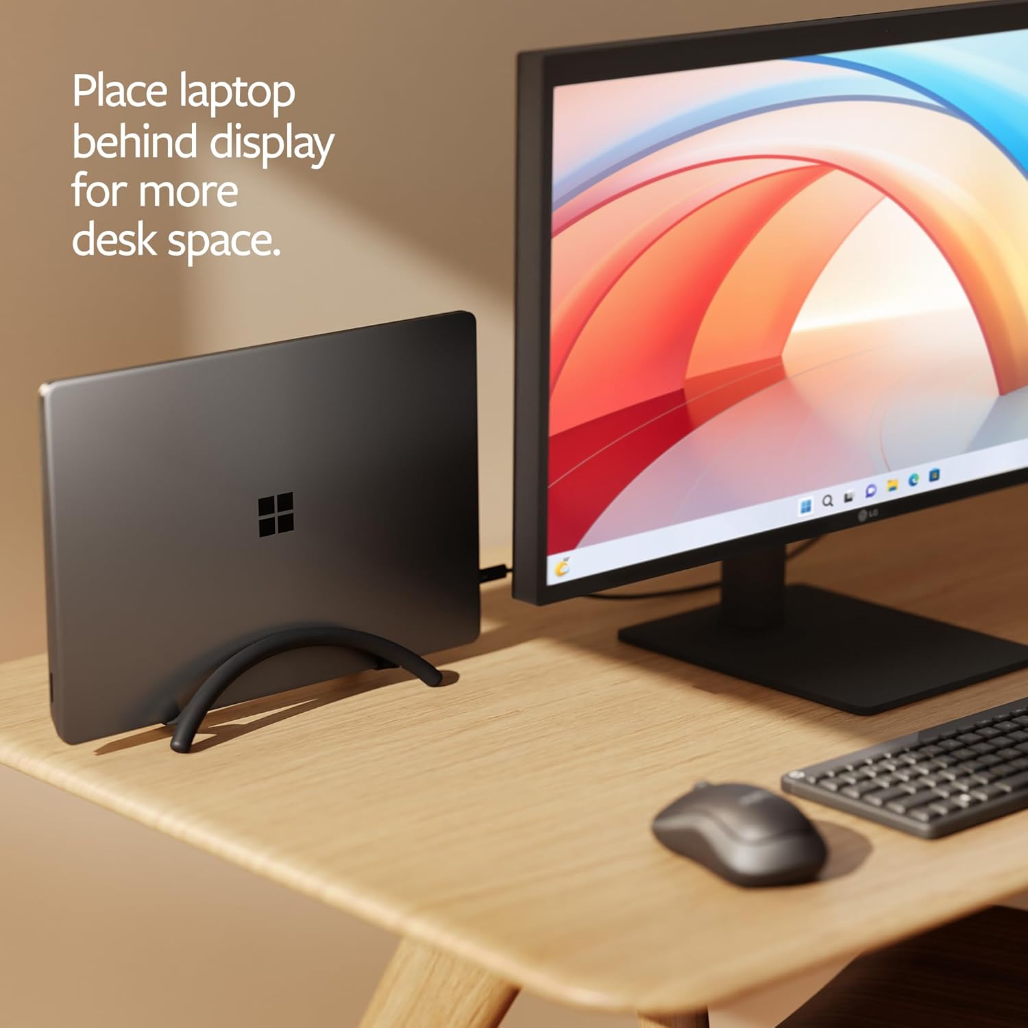 Twelve South BookArc Flex Vertical Laptop Stand Adjustable Holder for Desk