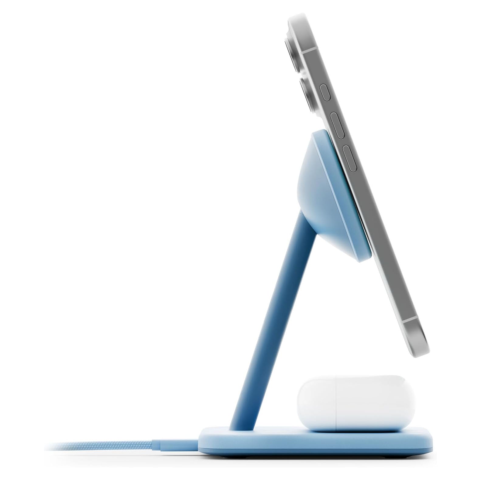 Twelve South HiRise 2 Deluxe 2-in-1 Qi2 MagSafe Fast Wireless Charging Stand