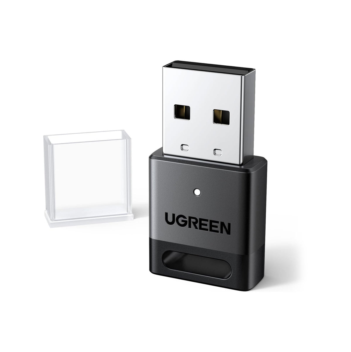 UGREEN USB Bluetooth Adapter for PC Bluetooth 5.4 Dongle Receiver EDR & BLE, Plug & Play Supports Windows 11/10/8.1, for Desktop, Laptop, Headphone,Keyboard,Mouse, Speakers,Printer