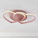 Harbour Studio Kids Heart LED Pendant Ceiling Light Matte Pale Pink