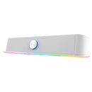 GXTrust Gaming Thorne Soundbar with RGB Lighting 12W, Stereo Computer Boxes, Jack 3.5 mm AUX, Compact 2.0 PC Speaker USB for Desktop, Laptop