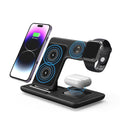 3 in 1 Wireless Charger Stand, Fast Wireless Charging Docking station -B630-B
