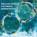 4DRC RC Boat,S4 Remote Control Boat for Kids Adults,2 Modular Batteries,20+ MPH 2.4GHz High Speed Racing Boats for Pools and Lakes
