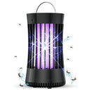 AICase Portable USB Electronic Rechargeable Mosquito Killer Lamp/Bug Zapper for Summer Trip,Outdoor Camping, Patio, Home and Garden, Trap Indoor, Moth Trap/Bug Killer/Mosquito Killer Light(Black)