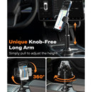 APPS2Car Universal Car Cup Phone Holder | Quick Extension Long Arm | 360° Swivel | Adjustable for All Smartphones | Stable & No Shake Design