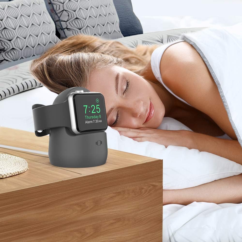 Ahastyle Apple Watch Stand Silicone Charging Dock Holder