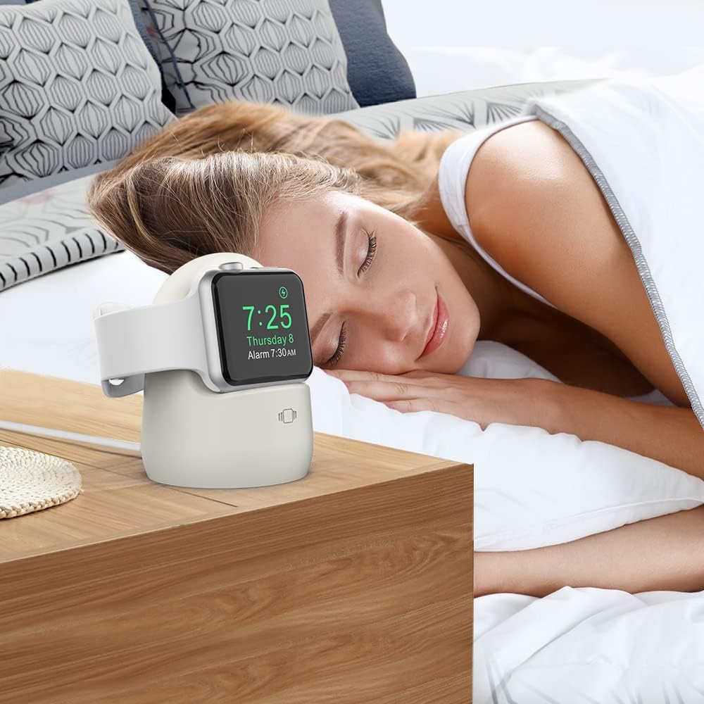 Ahastyle Apple Watch Stand Silicone Charging Dock Holder