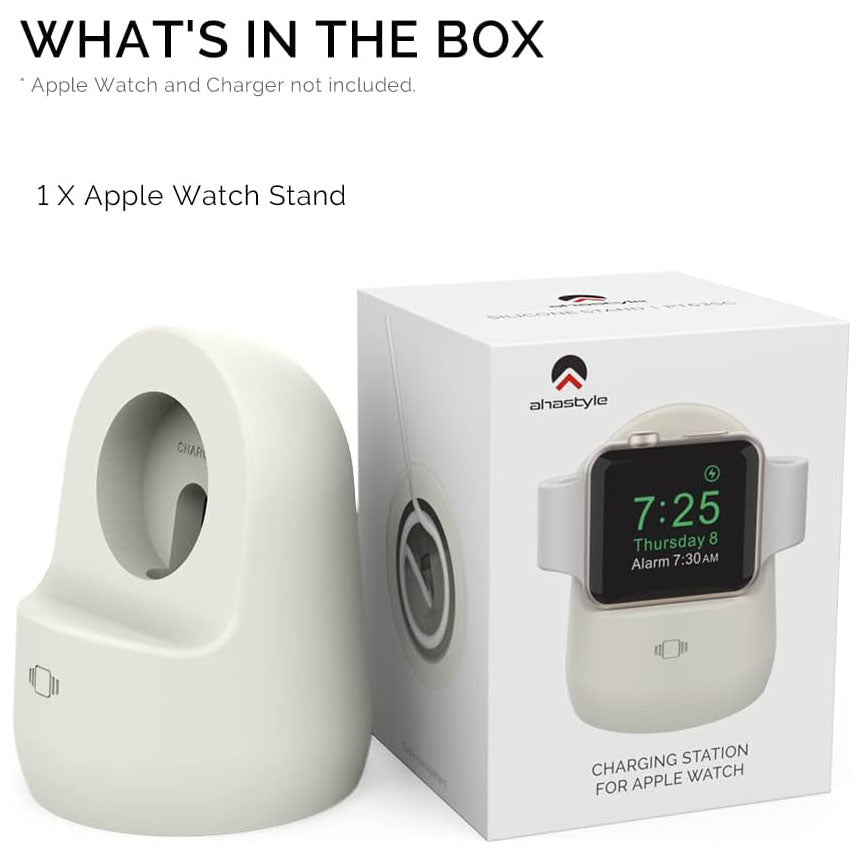 Ahastyle Apple Watch Stand Silicone Charging Dock Holder