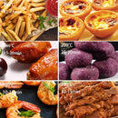 Air Fryer Multifunctional Oil Free 7.5 Liter Non Stick 1400 Watt (Black)
