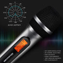 Alvoxcon Wireless Microphone System, UHF Dynamic Handheld mic compatible for Computer, Karaoke,On Stage,Live Events(1/4 inch plug mini receiver)