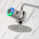 Ampere Shower Power Pro - Hydropower Bluetooth Shower Speaker, Waterproof Detachable Portable, Rechargeable Mini Speaker with LED Lights (Chrome)