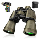 Lupxiu Binoculars for Adults 20 x 50 with Smartphone Adapte HD Binoculars with FMC Lens Powerful Large Eyepiece Binoculars Compact with Night Vision & Waterproof for Bird Watching, Sightseeing