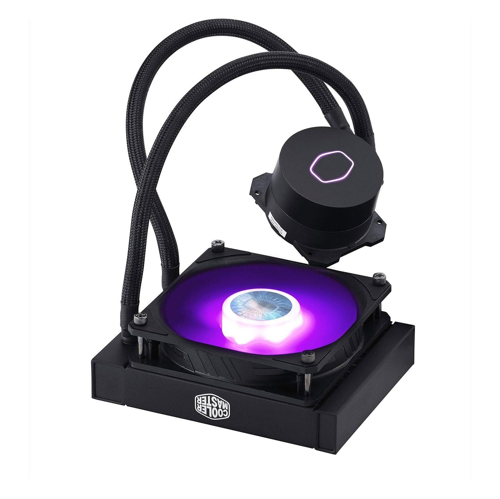 Cooler Master MasterLiquid ML120L V2 RGB CPU Liquid Cooler - Brighter Lighting Effects, 3rd Gen. Pump, Superior Radiator and Advanced 120 mm SickleFlow Fan