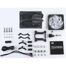 Cooler Master MasterLiquid ML120L V2 RGB CPU Liquid Cooler - Brighter Lighting Effects, 3rd Gen. Pump, Superior Radiator and Advanced 120 mm SickleFlow Fan