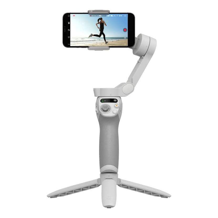 DJI Osmo Mobile SE, 3-Axis Phone Gimbal for Phone, Built-in Tripod, Selfie Stick, Gimbal Stabilizer for Smartphones, Active Track 6.0, Vlogging Stabilizer for Youtube, TikTok, Travel