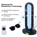 Dailytop 38W UVC Sanitizer — Hospital-Grade Home & Office Disinfection Lamp, Kills Bed Bugs, Mites & Germs, 3-Speed Timer & Remote Control