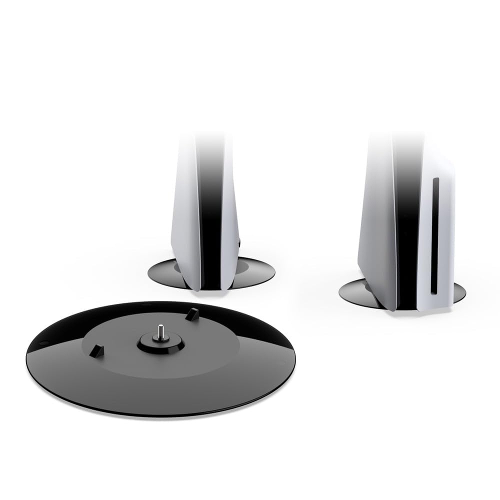 Dobe PS5 Slim Vertical Stand for PlayStation 5 Disc & Digital Edition With Non-Slip Feet