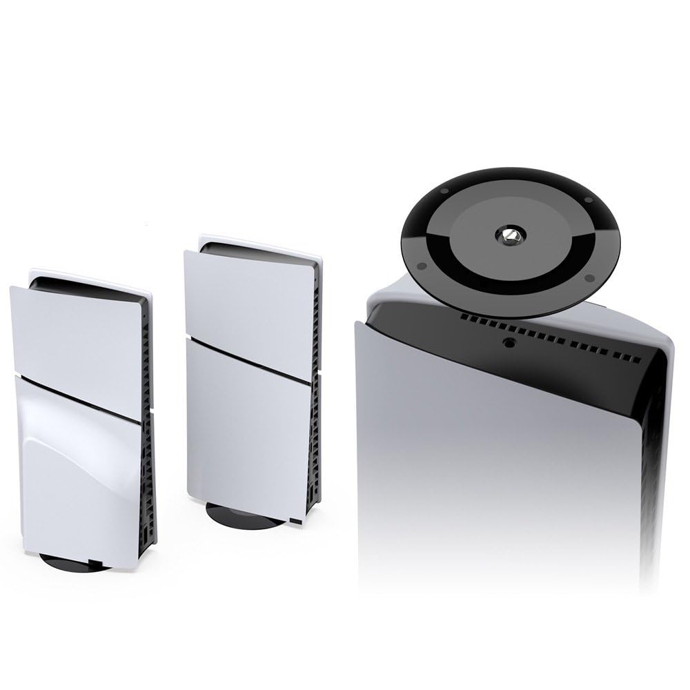 Dobe PS5 Slim Vertical Stand for PlayStation 5 Disc & Digital Edition With Non-Slip Feet