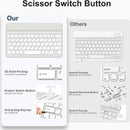 Drivego Detachable Bluetooth Keyboard Cover for iPad A16 11th/10th Genration (2025/2022 11/10.9 Inch)