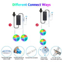 Enteenly LED Strip Lights, Bluetooth Music Sync RGB Colour Changing LED Lights with App and Remote (32.8ft/10M)