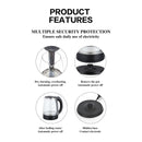 Fast Glass Electric Kettle with Auto Shut-Off 360° Rotating Base 2L 1500w