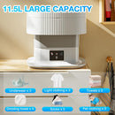 Frontage Smart Portable Mini Washing Machine, 11.5L Top Load, Silver, Efficient, For Travel, Camping, Apartments