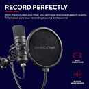 GXTrust Emita Plus Studio microphone Black