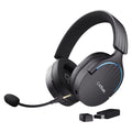 GXTrust Fayzo Wireless Bluetooth Gaming Headset + 2.4 GHz, 7.1 Surround Sound, 22 Hour Battery, 50 mm Drivers, Noise Cancelling Microphone, RGB Over-Ear PC PS5 PS4 Switch