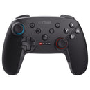 GXTrust Muta Nintendo Switch Controller Wireless met Bluetooth, Dual Shock Trilling, Motion Control-Sensor, Turbo-Knop, 15h Speeltijd, voor Nintendo Switch, Lite, OLED, Zwart