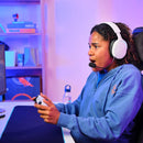 GXTrust Fayzo Wireless Bluetooth Gaming Headset + 2.4 GHz, 7.1 Surround Sound, 22 Hour Battery, 50 mm Drivers, Noise Cancelling Microphone, RGB Over-Ear PC PS5 PS4 Switch